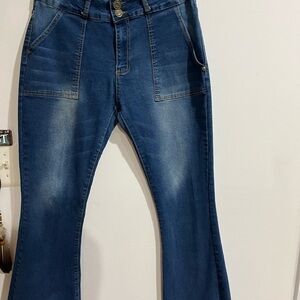 Pastel Blue Denim Jeans 15/16 31 H-33